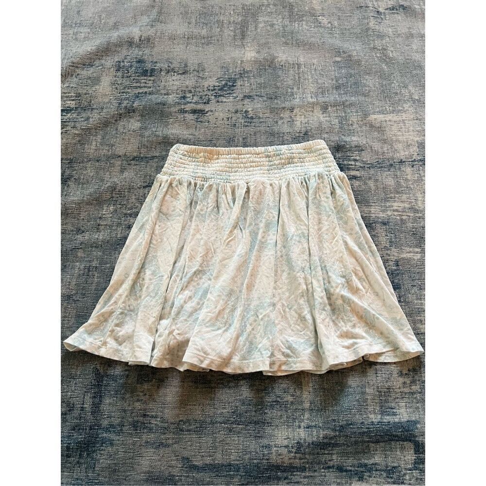 bp. light blue and white A-line skirt - Picture 2 of 8